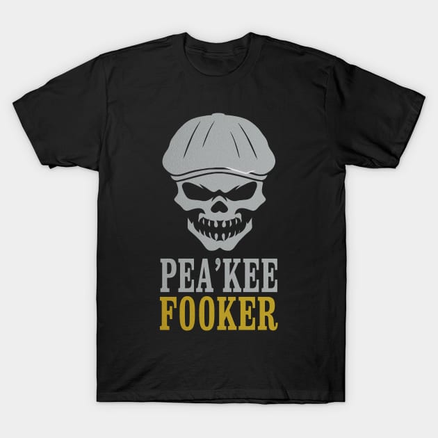 Pea'kee Fooker mk1 T-Shirt by eyevoodoo